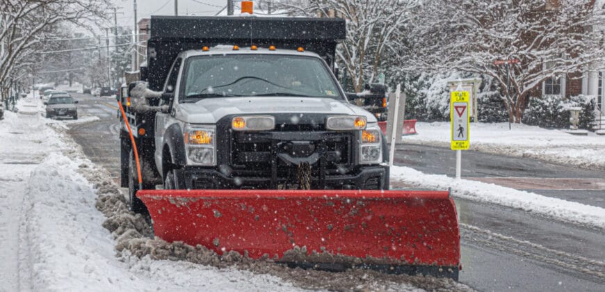 Tips for your winter maintenance equipment